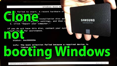 cloned ssd boots to hp troubleshooting|cloning ssd hard drive.